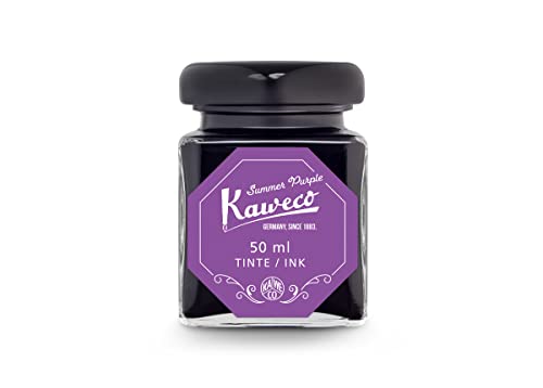 Kaweco Tintenglas 50 ml | Sommerlila Summer Purple | vegan tierversuchsfrei wasserlöslich nachhaltig | Schönschrift Kalligrafie Lettering Schreibtinte von Kaweco