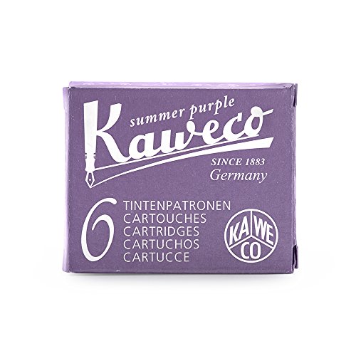Kaweco Tintenpatronen, Aubergine, 6 Stück von Kaweco