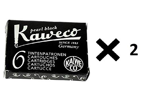Kaweco Tintenpatronen, Schwarz, 2 Stück von Kaweco