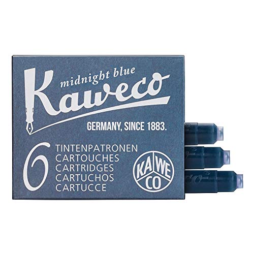 Kaweco Tintenpatronen 6 Stueck mitternachtsblau von Kaweco