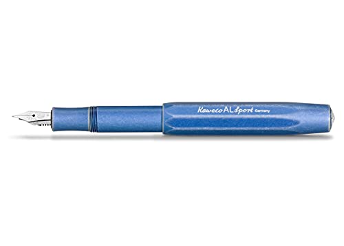 Kaweko Füllhalter AL SPORT Stonewashed Fountain Pen Blue M von Kaweco