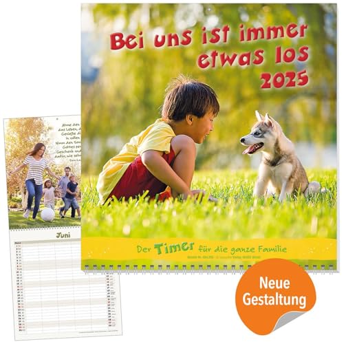 Bei uns ist immer etwas los 2025: Familien-Timer Bei uns ist immer etwas los 2025: Familien-Timer von Kawohl Verlag GmbH & Co. KG