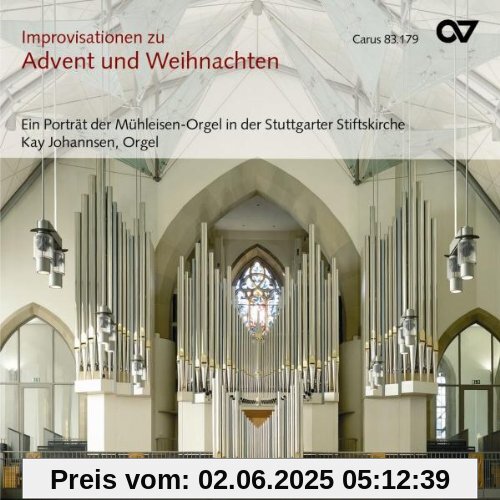 Lieder zu Advent und Weihnachten - Improvisationen an der Mühleisen-Orgel der Stuttgarter Stiftskirche Lieder zu Advent und Weihnachten - Improvisationen an der Mühleisen-Orgel der Stuttgarter Stiftskirche von KAy Johannsen