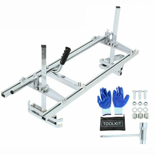 KayEsampra Mobiles Sägewerk 35-91cm Tragbare Kettensäge 36 Zoll Stahl rostbeständig Kettensägenmühle 0,5-30cm Schnittstärke mit flexiblem Kettensägewerk für Kettensägen Holzschneidestange KayEsampra Mobiles Sägewerk 35-91cm Tragbare Kettensäge 36 Zoll Stahl rostbeständig Kettensägenmühle 0,5-30cm Schnittstärke mit flexiblem Kettensägewerk für Kettensägen Holzschneidestange von KayEsampra