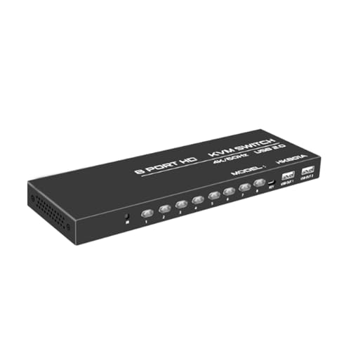 Kayfg 4K HD Acht in Eins Aus 1080P Volles HD Audio-Video-Verteiler-Konverter 8 Hosts Teilen Sich EIN Set Aus Tastatur, Maus und Monitor für DVD-Spiel Laptop-PC zu 8 TV-Monitoren Kayfg 4K HD Acht in Eins Aus 1080P Volles HD Audio-Video-Verteiler-Konverter 8 Hosts Teilen Sich EIN Set Aus Tastatur, Maus und Monitor für DVD-Spiel Laptop-PC zu 8 TV-Monitoren von Kayfg