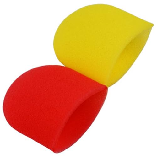 Kayfg Mikrofon-Schaumstoff, Mikrofon-Abdeckung, Schwamm, Studio-Windschutz, Schutzgitter, Weiche Mikrofonkappe von Kayfg