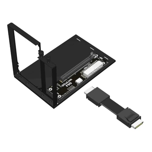 Kayfg OCuLink-Schnittstelle Externer Grafikkarten-Erweiterungs-Dock-Male-Male-Kabel ATX Typ PCIe4.0 64Gbps 25cm von Kayfg