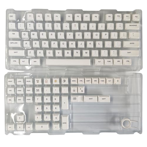 Kayfg XDA 120-Tasten-Tastatur-Taste Minimalist PBT Sublimationsverfahren Mechanische Taste für 61/87/98/104/108 Tastatur von Kayfg