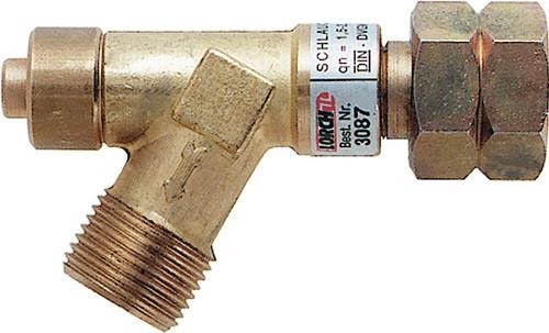 Kayser Schlauchbruchsicherung Durchflussleistung max.7,4-12 kg/h 0,5-4bar 43012 von Kayser