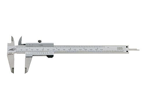 PREISSER MESSTECHNIK GMBH 0185501 Taschenmessschieber L.150mm Ablesung 0,05mm PREISSER Schnabel-L.40mm von Kayser