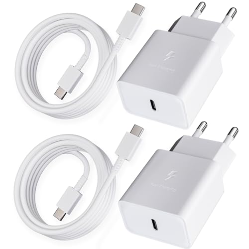 2er-Pack USB C Ladegerät Ladekabel 2M für Samsung Galaxy A54 A53 A52 A51 A34 A33 A20e A14 A13 M54 M53 M34 M14 M13 5g S8 S9 S10 S20 S21 FE Plus, Typ C Handy Schnellladegerät Netzteil Ladeadapter 2er-Pack USB C Ladegerät Ladekabel 2M für Samsung Galaxy A54 A53 A52 A51 A34 A33 A20e A14 A13 M54 M53 M34 M14 M13 5g S8 S9 S10 S20 S21 FE Plus, Typ C Handy Schnellladegerät Netzteil Ladeadapter von Kayshow