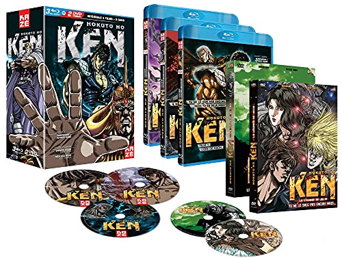 Hokuto no Ken (Ken le survivant) Intégrale 3 Films BR + 2 OAV - DVD [Blu-ray] von Kazé Animation