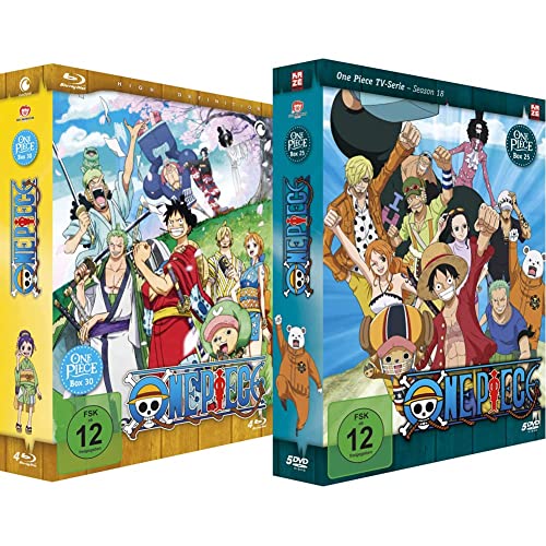 One Piece - TV-Serie - Vol. 30 - [Blu-ray] & One Piece - TV-Serie - Vol. 25 - [DVD] von Kazé Anime (Crunchyroll GmbH)