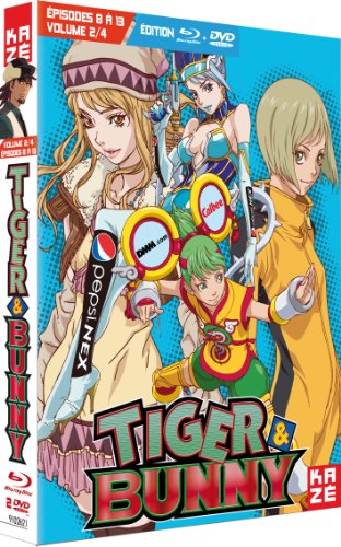 Coffret tiger and bunny, vol. 2 [Blu-ray] [FR Import] von Kaze