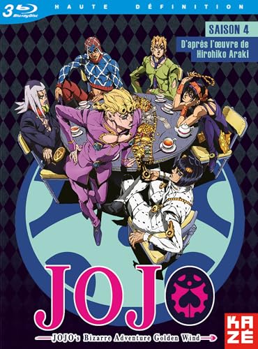 Jojo's bizarre adventure : golden wind, saison 4, partie 1/2 [Blu-ray] [FR Import] von ARCADES VIDEO