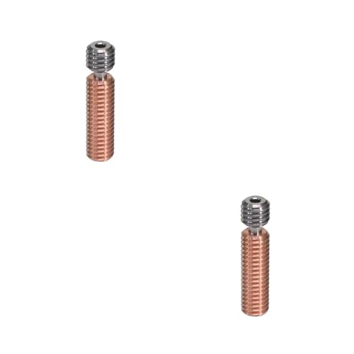 Bimetall-Titan-Legierung + Kupferlegierung Hals 1,75 mm Hotend Heatbreak Bi-Metall Heat Titanlegierung + Kupferlegierung Hals von Kcjhagbd