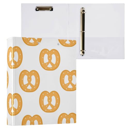 Kcldeci Biscuit Chocolate 3-Ringbuch, 2 Stück, Klemmbretter, 3,8 cm, runder Ring für Briefpapier, Hardcover-Binder-Organizer für Schule, Büro und Zuhause Kcldeci Biscuit Chocolate 3-Ringbuch, 2 Stück, Klemmbretter, 3,8 cm, runder Ring für Briefpapier, Hardcover-Binder-Organizer für Schule, Büro und Zuhause von Kcldeci