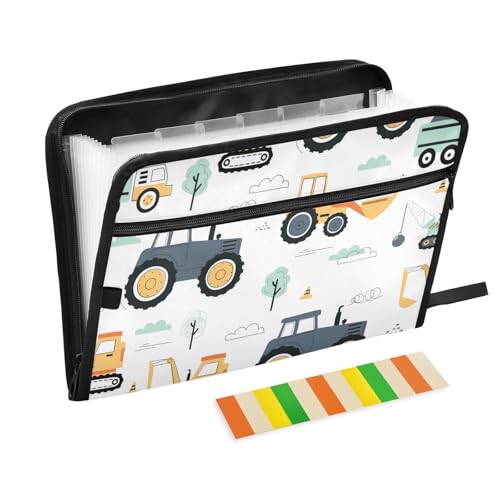 Kcldeci Fächermappe, Fahrzeugmaschinen, 13 Taschen, Akkordeon-Aktenhalter, Organizer, A4, Briefgröße, Papier, Dokumente, Quittungen, Organizer, Akkordeon-Aktenordner Kcldeci Fächermappe, Fahrzeugmaschinen, 13 Taschen, Akkordeon-Aktenhalter, Organizer, A4, Briefgröße, Papier, Dokumente, Quittungen, Organizer, Akkordeon-Aktenordner von Kcldeci