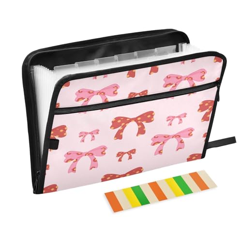 Kcldeci Fächermappe mit Schleife, 13 Fächer, Akkordeon-Ordner, A4, Briefgröße, Papier, Dokumente, Quittungen, Organizer, Akkordean-Aktenordner für Klassenzimmer, Zuhause, Büro und Reisen Kcldeci Fächermappe mit Schleife, 13 Fächer, Akkordeon-Ordner, A4, Briefgröße, Papier, Dokumente, Quittungen, Organizer, Akkordean-Aktenordner für Klassenzimmer, Zuhause, Büro und Reisen von Kcldeci
