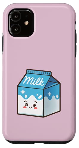 Kawaii Milchkarton Hülle für iPhone 11 von Kddrip Food