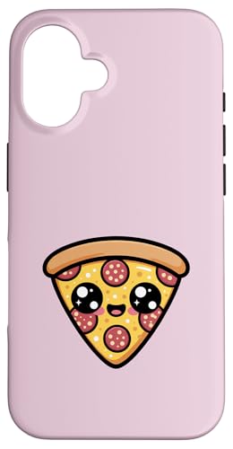 Kawaii Pizza Slice Süßer Feinschmecker Hülle für iPhone 16 Kawaii Pizza Slice Süßer Feinschmecker Hülle für iPhone 16 von Kddrip Food