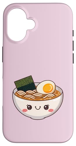Kawaii Ramen Schüssel Cute Food Lover Hülle für iPhone 16 Kawaii Ramen Schüssel Cute Food Lover Hülle für iPhone 16 von Kddrip Food