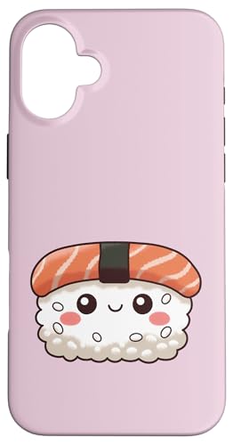 Kawaii Sushi Süßer Feinschmecker Hülle für iPhone 16 Plus von Kddrip Food