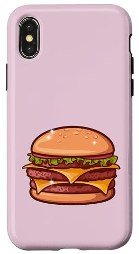 Liebhaber von Hamburgern Hülle für iPhone X/XS Liebhaber von Hamburgern Hülle für iPhone X/XS von Kddrip Food