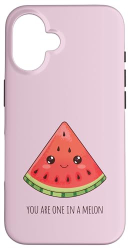 Lustiges Essens-Zitat "One In A Melone", niedliche Wassermelone Hülle für iPhone 16 Lustiges Essens-Zitat "One In A Melone", niedliche Wassermelone Hülle für iPhone 16 von Kddrip Food