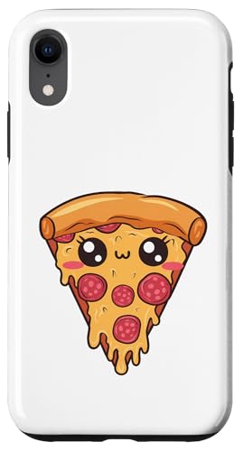 Süße Pizzascheibe Kawaii Essen Hülle für iPhone XR Süße Pizzascheibe Kawaii Essen Hülle für iPhone XR von Kddrip Food