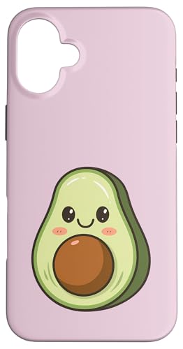 Süßer Avocado-Liebhaber Hülle für iPhone 16 Plus Süßer Avocado-Liebhaber Hülle für iPhone 16 Plus von Kddrip Food
