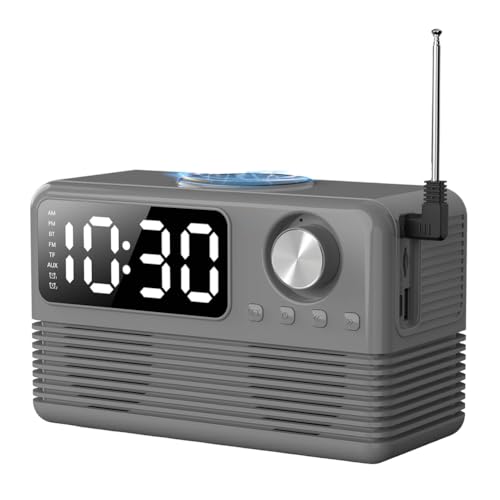 Kdouehg 15W Wireless Bluetooth-Lautsprecher mit Ladegerät und Uhrenradio 4 In1 Kabellose Ladestation mit FM-Radio für Zuhause, Kdouehg 15W Wireless Bluetooth-Lautsprecher mit Ladegerät und Uhrenradio 4 In1 Kabellose Ladestation mit FM-Radio für Zuhause, von Kdouehg