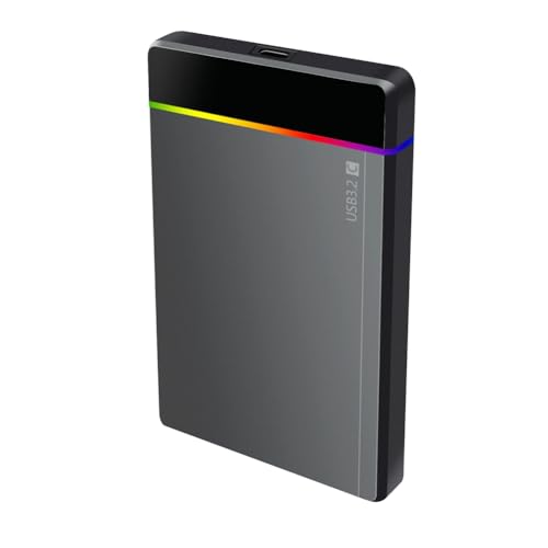 Kdouehg 2,5--SATA-Festplattengehäuse SATA zu USB3.2 Gen1 5 Gbps Festplattengehäuse Tool-Free Kdouehg 2,5--SATA-Festplattengehäuse SATA zu USB3.2 Gen1 5 Gbps Festplattengehäuse Tool-Free von Kdouehg