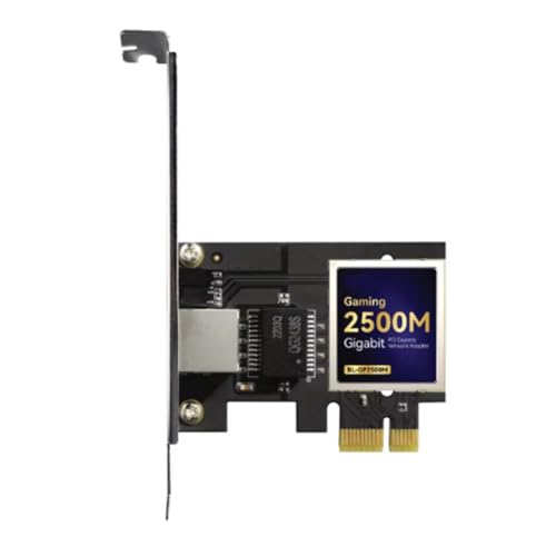 Kdouehg 2.5G PCI-E auf RJ45 Kabelnetzwerkkarte 2500Mbps 2.5Gbps Ethernet LAN-Controller Adapter für Linux-Computer-Spiele Kdouehg 2.5G PCI-E auf RJ45 Kabelnetzwerkkarte 2500Mbps 2.5Gbps Ethernet LAN-Controller Adapter für Linux-Computer-Spiele von Kdouehg