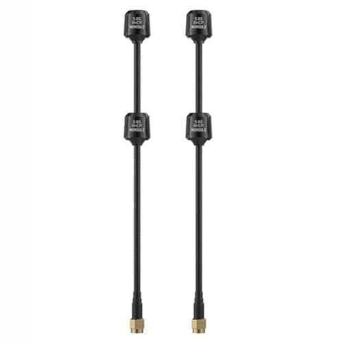 Kdouehg 2PCS Momoda2 5.8G Dual Antenna RHCP RHCP/LHCP SMA Dual-Core RF für DIY RC FPV Drohne Quadcopter Freestyle Zubehör Kdouehg 2PCS Momoda2 5.8G Dual Antenna RHCP RHCP/LHCP SMA Dual-Core RF für DIY RC FPV Drohne Quadcopter Freestyle Zubehör von Kdouehg