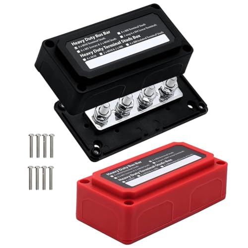Kdouehg 300A Bus Bar 12V Heavy Duty Module Design Power Distribution Block für Batterie Marine RV Auto für Automobil, Auto, Solar Verkabelung Kdouehg 300A Bus Bar 12V Heavy Duty Module Design Power Distribution Block für Batterie Marine RV Auto für Automobil, Auto, Solar Verkabelung von Kdouehg