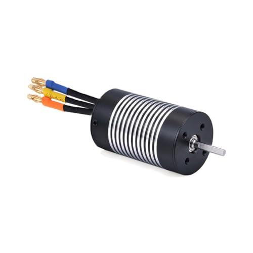 Kdouehg 3650 Internal Rotation 4 Pole Non-Inductive Brushless Motor Axle Diameter 3.175mm1/14 1/12 RC Auto 3650 5900KV von Kdouehg