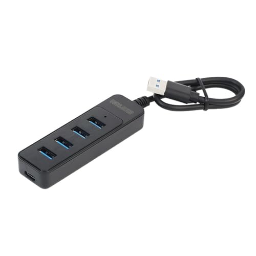 Kdouehg 4-Port Hochgeschwindigkeits-USB-3.0-Hub, 30 cm USB-Splitter-Adapter, Erweiterungsdock für Schnelle Datenübertragung, Unterstützung Mehrerer Geräte Kdouehg 4-Port Hochgeschwindigkeits-USB-3.0-Hub, 30 cm USB-Splitter-Adapter, Erweiterungsdock für Schnelle Datenübertragung, Unterstützung Mehrerer Geräte von Kdouehg
