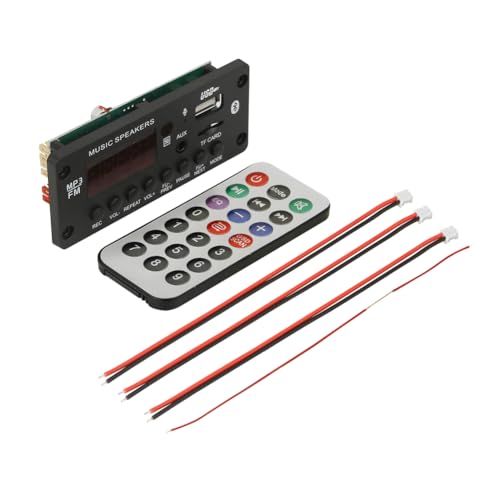 Kdouehg 50-W-Verstärker, 12-V-MP3-Decoder-Board, Bluetooth 5.0, 25-W-Auto-MP3-Player, USB-Aufnahmemodul, FM-AUX-Radio für Lautsprecher Kdouehg 50-W-Verstärker, 12-V-MP3-Decoder-Board, Bluetooth 5.0, 25-W-Auto-MP3-Player, USB-Aufnahmemodul, FM-AUX-Radio für Lautsprecher von Kdouehg