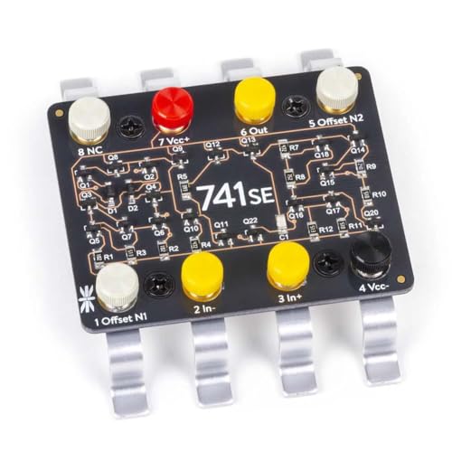 Kdouehg 741 Lernset - Betriebsverstärkerprinzipien, Transistor, Herstellung, Chip und Analoge Schaltkreiskomponenten von Kdouehg