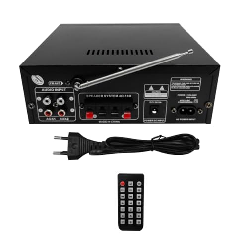 Kdouehg AK55 110-240V Autoverstärker 900W Maximalleistung 2.0 Kanäle Nennleistung 70W+70W Bluetooth Audio Hifi Verstärker Musikspieler EU Stecker Kdouehg AK55 110-240V Autoverstärker 900W Maximalleistung 2.0 Kanäle Nennleistung 70W+70W Bluetooth Audio Hifi Verstärker Musikspieler EU Stecker von Kdouehg