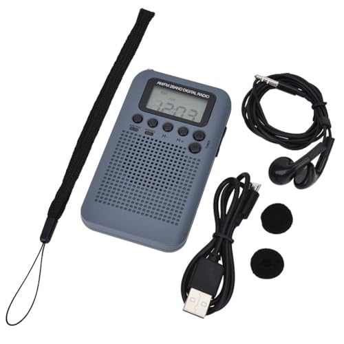 Kdouehg AM/FM-Radio mit LCD-Display, Taschenradio, Digitalem Dualband-Empfänger, Tragbare Lautsprecher B. Kdouehg AM/FM-Radio mit LCD-Display, Taschenradio, Digitalem Dualband-Empfänger, Tragbare Lautsprecher B. von Kdouehg
