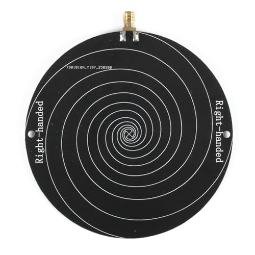 Kdouehg Breitband 0,51-10 GHz Zirkular Polarisierte Antennen mit Gleichwinkligen Spiralen-Antennen RFID Hochfrequenz Rechtshändige Drehung Kdouehg Breitband 0,51-10 GHz Zirkular Polarisierte Antennen mit Gleichwinkligen Spiralen-Antennen RFID Hochfrequenz Rechtshändige Drehung von Kdouehg