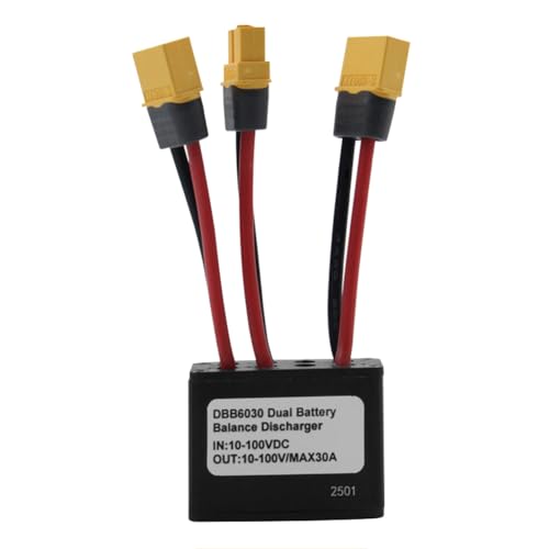 Kdouehg E-Bike-Batteriemodul 30A 10V-100V Elektrofahrrad Doppelbatterie Balanced Discharge Module Ebike-Zubehör von Kdouehg