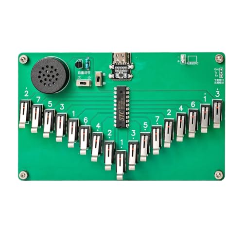 Kdouehg Elektronisches Kalimba Daumenklavier 17 Tasten Heptatonische Skala Instrumente Elektronisches DIY-Lötset Kdouehg Elektronisches Kalimba Daumenklavier 17 Tasten Heptatonische Skala Instrumente Elektronisches DIY-Lötset von Kdouehg
