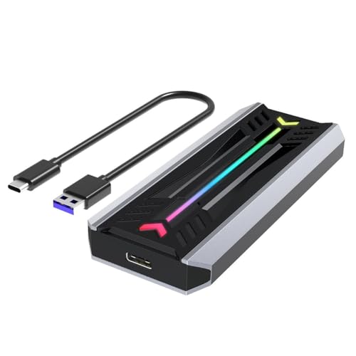 Kdouehg Externes Nvme M2 SSD-Gehäuse M.2 NGFF NVME Dual Protocol Solid State Drive Gehäuse Unterstützt M.2 NGFF 2230/2242/2260/2280 Kdouehg Externes Nvme M2 SSD-Gehäuse M.2 NGFF NVME Dual Protocol Solid State Drive Gehäuse Unterstützt M.2 NGFF 2230/2242/2260/2280 von Kdouehg