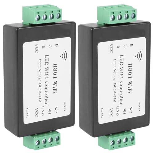 Kdouehg Für LED-Lichtleisten-Controller H801 WiFi-Controller RGBW-Lichtleisten-Controller Kdouehg Für LED-Lichtleisten-Controller H801 WiFi-Controller RGBW-Lichtleisten-Controller von Kdouehg