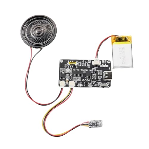 Kdouehg GC04 Magnetron-Aufnahmekarten-Uhrwerk, Grußkarten-Uhrwerk, Weihnachts- und Geburtstagskarten-Musikwand, MP3-Sprachmodul B Kdouehg GC04 Magnetron-Aufnahmekarten-Uhrwerk, Grußkarten-Uhrwerk, Weihnachts- und Geburtstagskarten-Musikwand, MP3-Sprachmodul B von Kdouehg