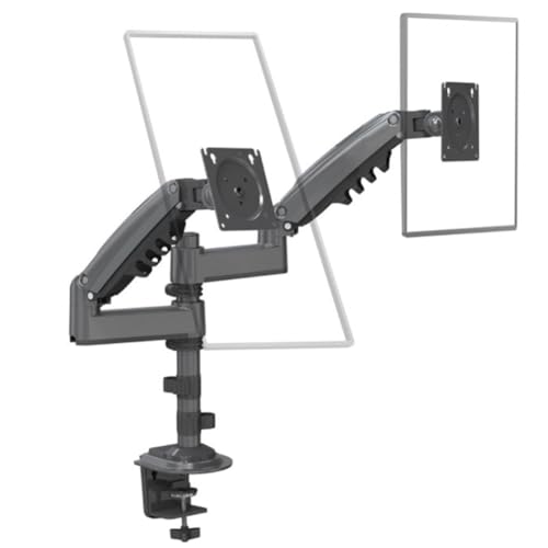 Kdouehg H180 Desktop-Monitorarm mit, 17-30, Dual-Monitor-Halterung, Vollbeweglicher Displayständer, Tragkraft 2-9 Kg Kdouehg H180 Desktop-Monitorarm mit, 17-30, Dual-Monitor-Halterung, Vollbeweglicher Displayständer, Tragkraft 2-9 Kg von Kdouehg