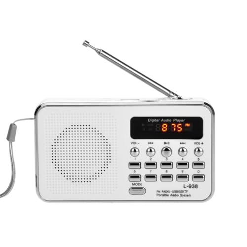 Kdouehg L-938 FM Radio L-938 Mp3-Player Audio Stereo-Lautsprecher MP3-Audio-Player Hochwertige Klangqualität mit 1,5 Display-Bildschirm Kdouehg L-938 FM Radio L-938 Mp3-Player Audio Stereo-Lautsprecher MP3-Audio-Player Hochwertige Klangqualität mit 1,5 Display-Bildschirm von Kdouehg